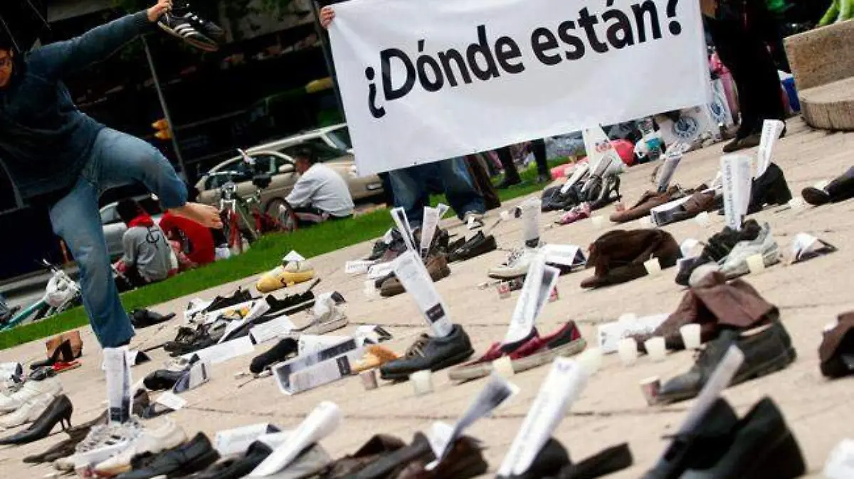 Protesta_desaparecidos donde estan